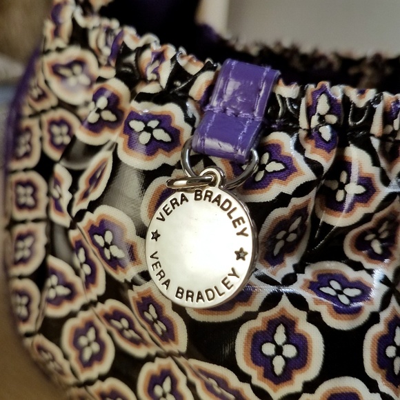 Vera Bradley frill Tippy Tie in Simply Violet - Picture 5 of 5
